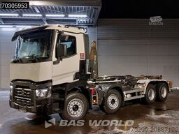 Renault C 460 8X4 21tons HIAB XR21Z61 Containersystem B...