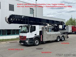 Mercedes-Benz Actros 2540 Kran Klaas K1100 RHX 60m+Büh