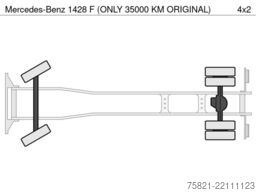 Mercedes-Benz 1428 F (ONLY 35000 KM ORIGINAL)