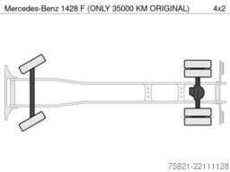 Mercedes-Benz 1428 F (ONLY 35000 KM ORIGINAL)