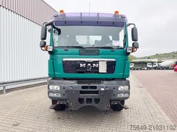 MAN TGM 18.340 4x4 BB TGM 18.340 4x4 BB, Winterdienstausstattung, Hiab LHT 19046 Abrollkipper, Widi Platte