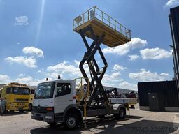 Mercedes-Benz Atego 1318 + 10 METER HEIGHT + tunnel/mine edit...
