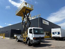 Mercedes-Benz Atego 1318 + 10 METER HEIGHT + tunnel/mine edit...