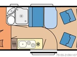 HOBBY OnTour Van 600 FT