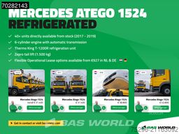 Mercedes Atego 1524 Atego 4X2 6cylinder 15tonner Thermo ...