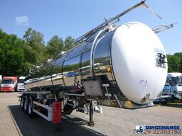 Feldbinder Chemical tank inox 30 m3 / 1 comp