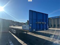 Faymonville telemax flatbed semi trailer w/ 27 meter extension
