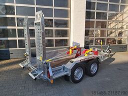 Brian James Trailers Digger Plant 2 2,7 mit Trac Strap Modell Neu