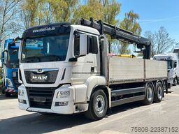 MAN TGS 26.460 Baustoff Hiab 177 Funk+Sitz Lenk AHK
