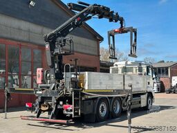MAN TGS 26.460 Baustoff Hiab 177 Funk+Sitz Lenk AHK