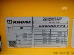 KRONE FIRANKA / MEGA  / DACH PODNOSZONY / PLANDEKA ZB