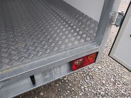trailershop großer Lebensmittel Kühlanhänger Aluwanne mit Seitentür 230V Arktik 2000 Kühlung