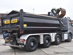 Volvo FM 460 - 8x4 - HOOKLIFT - CRANE - KIPPER - 494 ...