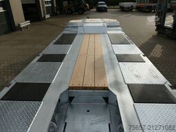 MÜLLER-MITTELTAL 4-achs Anh. Tieflader, Klapprampe, Gummibelag