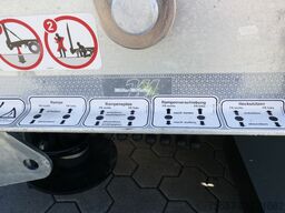 MÜLLER-MITTELTAL 4-achs Anh. Tieflader, Klapprampe, Gummibelag