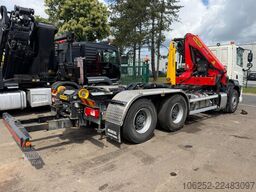 DAF CF 480 6x4 HOOKLIFT + CRANE PALFINGER PK19.001 ...