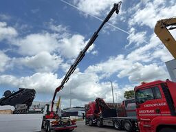 DAF CF 480 6x4 HOOKLIFT + CRANE PALFINGER PK19.001 ...