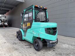 Mitsubishi FD 45 NT  Triplex  Diesel  1500 Hours!