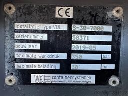 Volvo FMX 500 10x4 30 tons Haaksysteem VDL Euro 6