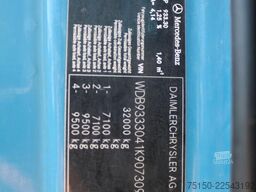 MERCEDES-BENZ 3236 8x4 BB - STETTER 9 m³ - Nr.: 309