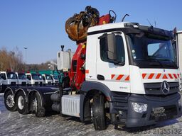 Mercedes-Benz Antos 3240 8×2 / Typhoon L170Z3 crane