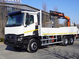 Renault C380 / 6x4 / HDS Palfinger PK 18002-EH 6