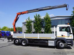 MAN TGS 26.360 Flatbed / Fassi F175 7.7 T /