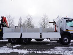 Mercedes-Benz Arocs 2633 flatbed truck / Crane FASSI