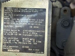 Komatsu PC138US - Tripple boom + blade