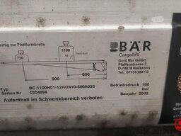 Mercedes Occ Laadlift BAR cargolift 1100kg - 140cm