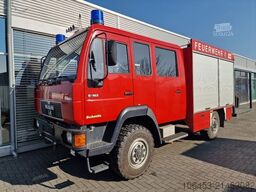 MAN 8.136 4X4 Rüstwagen Allrad zuschaltbar 9 Sitzer