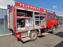 MAN 8.136 4X4 Rüstwagen Allrad zuschaltbar 9 Sitzer