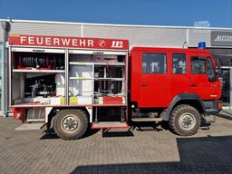 MAN 8.136 4X4 Rüstwagen Allrad zuschaltbar 9 Sitzer