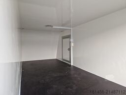 trailershop niederiger Kofferanhänger 300cm 750kg