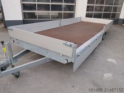 Eduard EDUARD 5522 Multitransporter Bordwände 30cm  56cm lfh Tridem Auffahrrampen verfügbar