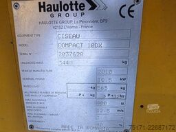 Haulotte COMPACT 10DX Diesel, 4x4 Drive, 10.2m Working Heig