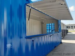 20 Fuß Imbisscontainer Barcontainer Eventcontainer KONTENER
