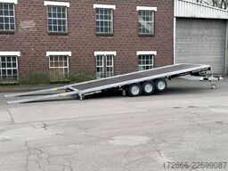 Brian James Trailers CONNECT 476-5522-35-3-12 | TRIDEM | ANKIPPBAR | RAMPEN 550X229CM 3500KG HOCHLADER | SCHWARZ