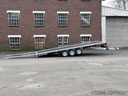 Brian James Trailers CONNECT 476-5522-35-3-12 | TRIDEM | ANKIPPBAR | RAMPEN 550X229CM 3500KG HOCHLADER | SCHWARZ