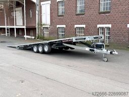 Brian James Trailers CONNECT 476-5522-35-3-12 | TRIDEM | ANKIPPBAR | RAMPEN 550X229CM 3500KG HOCHLADER | SCHWARZ