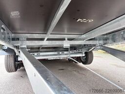 Brian James Trailers CONNECT 476-5522-35-3-12 | TRIDEM | ANKIPPBAR | RAMPEN 550X229CM 3500KG HOCHLADER | SCHWARZ
