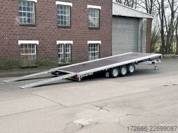 Brian James Trailers CONNECT 476-5522-35-3-12 | TRIDEM | ANKIPPBAR | RAMPEN 550X229CM 3500KG HOCHLADER | SCHWARZ