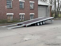 Brian James Trailers CONNECT 476-5522-35-3-12 | TRIDEM | ANKIPPBAR | RAMPEN 550X229CM 3500KG HOCHLADER | SCHWARZ