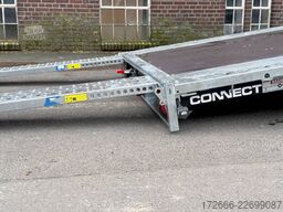 Brian James Trailers CONNECT 476-5522-35-3-12 | TRIDEM | ANKIPPBAR | RAMPEN 550X229CM 3500KG HOCHLADER | SCHWARZ