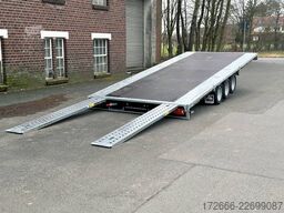 Brian James Trailers CONNECT 476-5522-35-3-12 | TRIDEM | ANKIPPBAR | RAMPEN 550X229CM 3500KG HOCHLADER | SCHWARZ