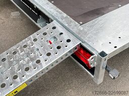 Brian James Trailers CONNECT 476-5522-35-3-12 | TRIDEM | ANKIPPBAR | RAMPEN 550X229CM 3500KG HOCHLADER | SCHWARZ