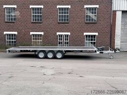 Brian James Trailers CONNECT 476-5522-35-3-12 | TRIDEM | ANKIPPBAR | RAMPEN 550X229CM 3500KG HOCHLADER | SCHWARZ