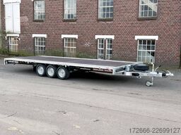 Brian James Trailers CONNECT 476-5021-35-3-12 | TRIDEM 500X215CM 3500KG HOCHLADER | SCHWARZ
