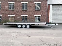 Brian James Trailers CONNECT 476-5021-35-3-12 | TRIDEM 500X215CM 3500KG HOCHLADER | SCHWARZ