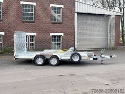 Brian James Trailers DIGGER PLANT 543-3717-35-2-12 | TRACSTRAP | SCHWERLASTRAMPE 370X170CM 3500KG BAUMASCHINENANHÄNGER
